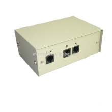 2 ports Manuel de partage de réseau Ethernet RJ45 Data Switch Selector Box (6070)
